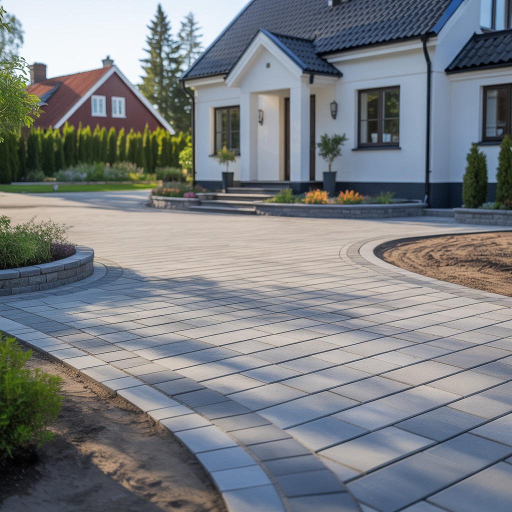 12.Vad kostar det att lagga sten pa uppfarten