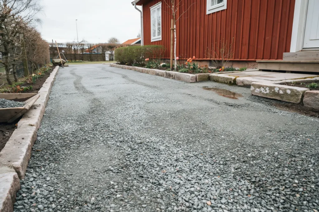 s v ljer du r tt kantst d f r uppfart och tr dg rdsg ng material montering och vanliga misstag